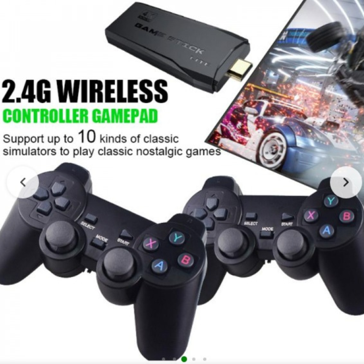 Video Game Retro Stick 20mil Jogos 2 Controles Sem Fio  - M8 64G consola de jogos