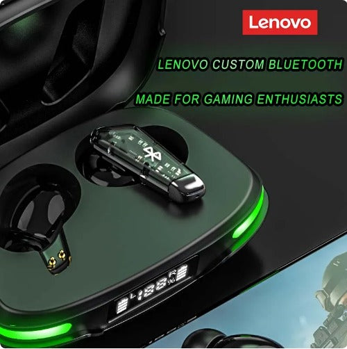 Fone Bluetooth 5.0 Gamer digital Lenovo GM3 Ruido 9d Gamer