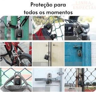 Cadeado Biométrico Inteligente