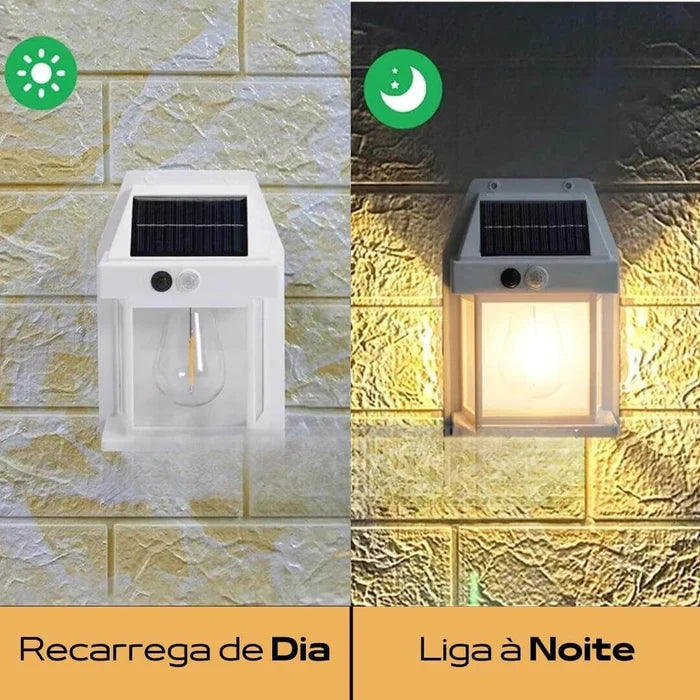 (Compre 1 Leve 2) Refletor Solar Ecolux com Sensor de Movimentos