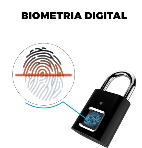 Cadeado Biométrico Inteligente